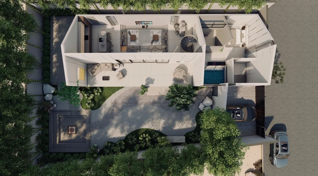 Sunday — aerial view